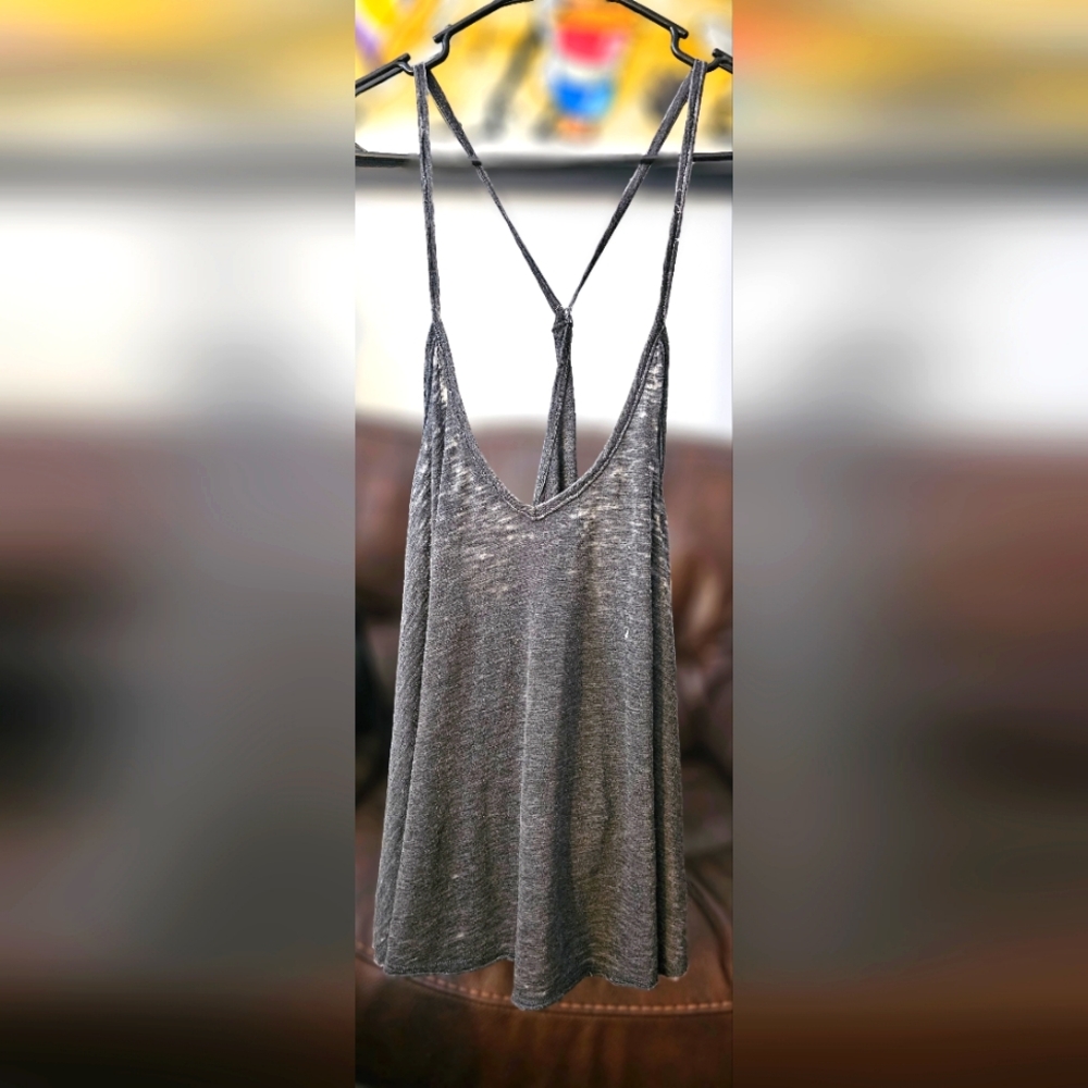NWT! We the free (Free People) grey tank top sz M